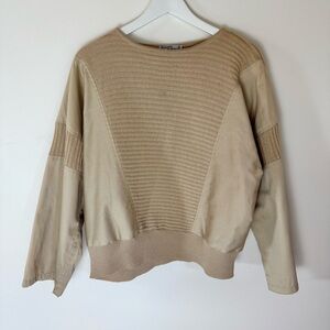 Vintage light Tan Sweater Top
